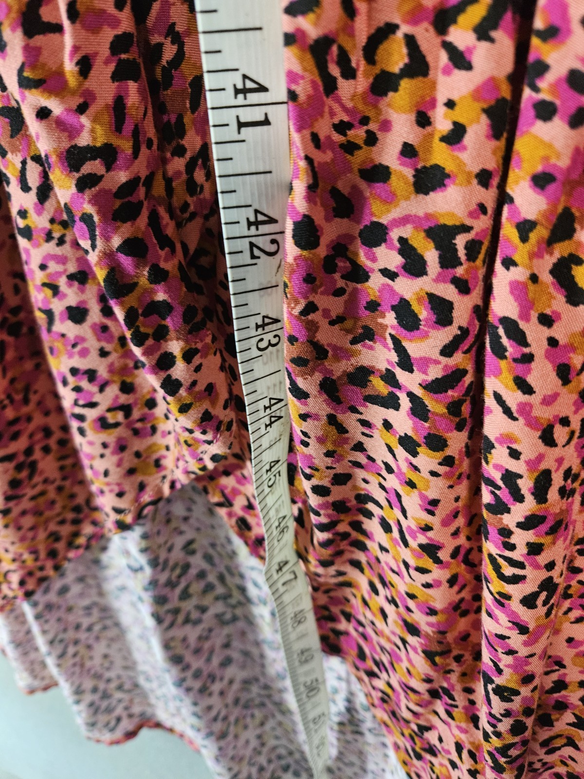 NWT Evereve Allison Joy Womens Medium Maxi Dress Wrap Pink Cheetah Glenna Tank
