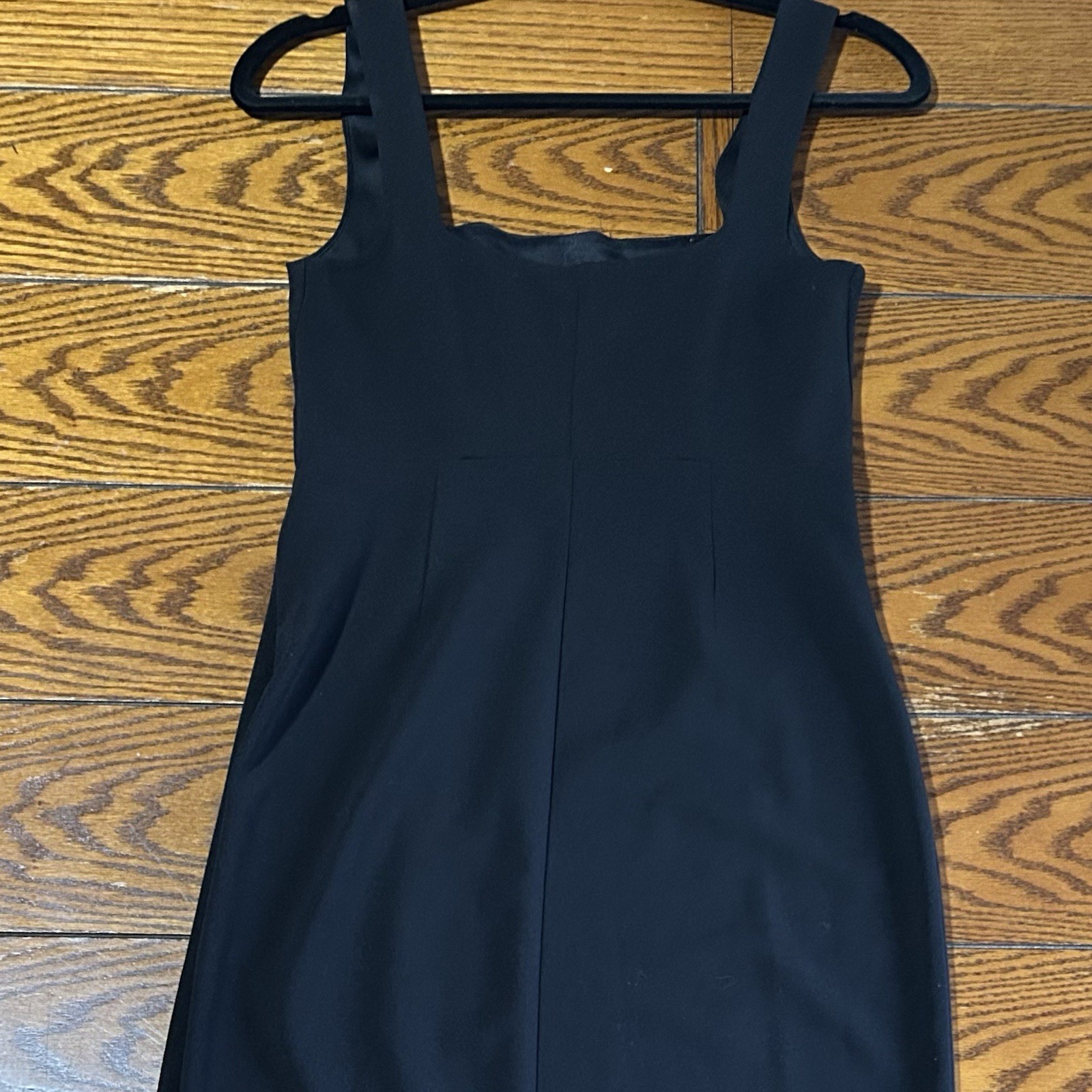 Speechless Little Black Dress Sleeveless Front Leg Slit Size S