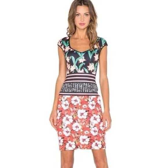 Clover Canyon Floral Sleeveless Dress Sz Small