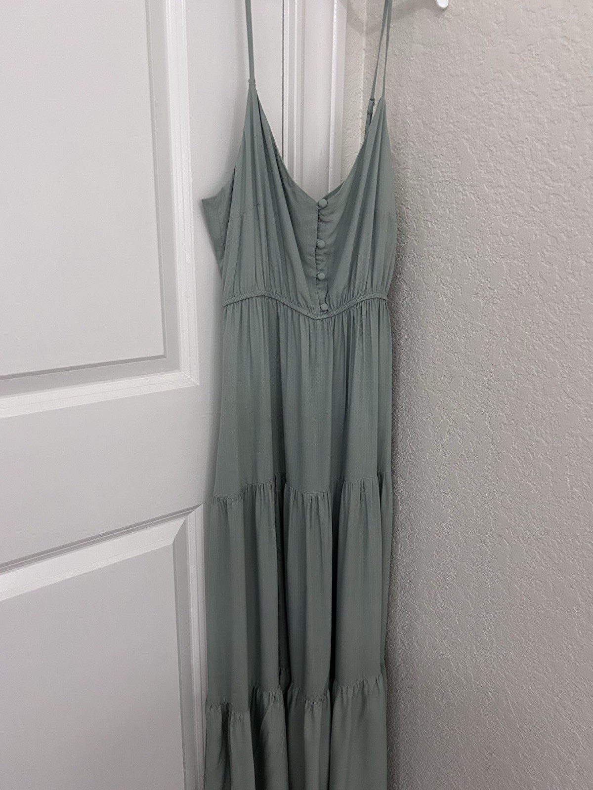 BB Dakota Steve Madden Womens Sea Mist Been So Long Maxi Dress XS NWT Nordstrom