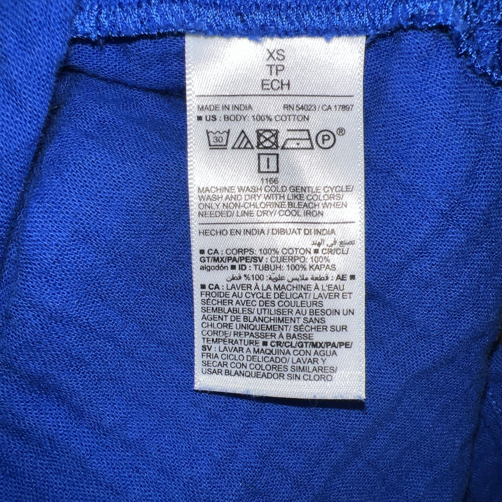 Old Navy Royal Blue Cotton Gauze Sleeveless Maxi Dress Sz XS Beach Boho Coastal