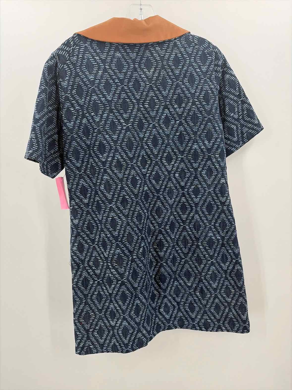 Pre-Owned Maje Blue Size 38 Short Short Sleeve Dress