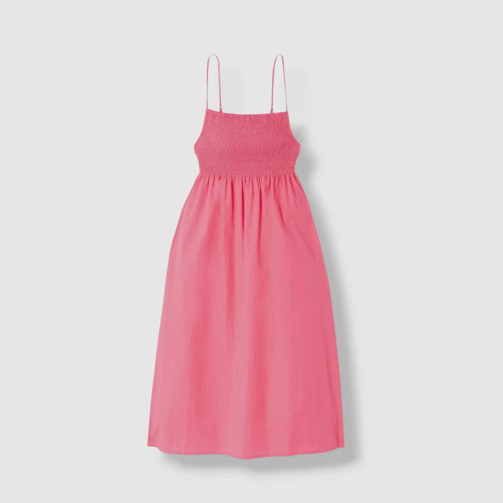 $189 Faithfull The Brand Women’s Pink Squared Sleeveless A Line Dress Size US 8