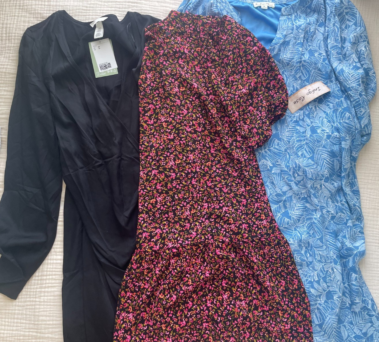 Womens dresses Set 3 pieces Indigo Rose Boho Dress + 2 H&m dresses