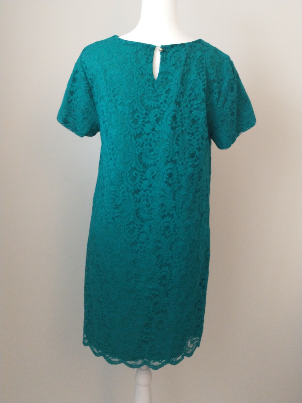 Cece By Cynthia Steffe Emerald Green Lace A-line Dress Women’s 6