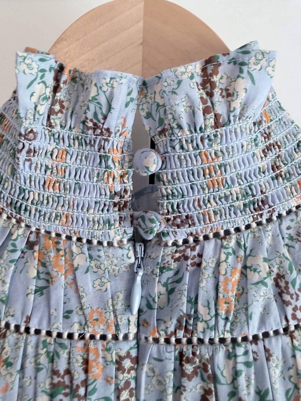 Hunter Bell Ryan Floral Mini Dress NWT Puff Sleeve Cottagecore Dress Size M