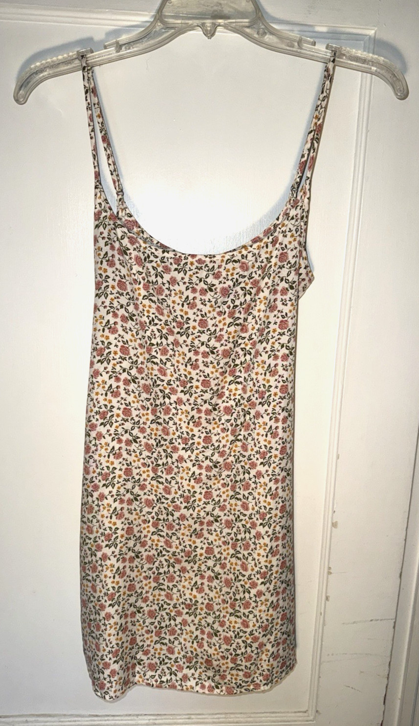 Reformation Floral Tie Back Y2K Style Mini Dress Size 2. e59