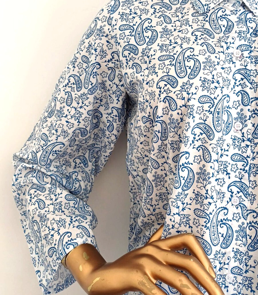 Indian Hand made Block Print Organic Cotton Floral Dress for Women All Seasons