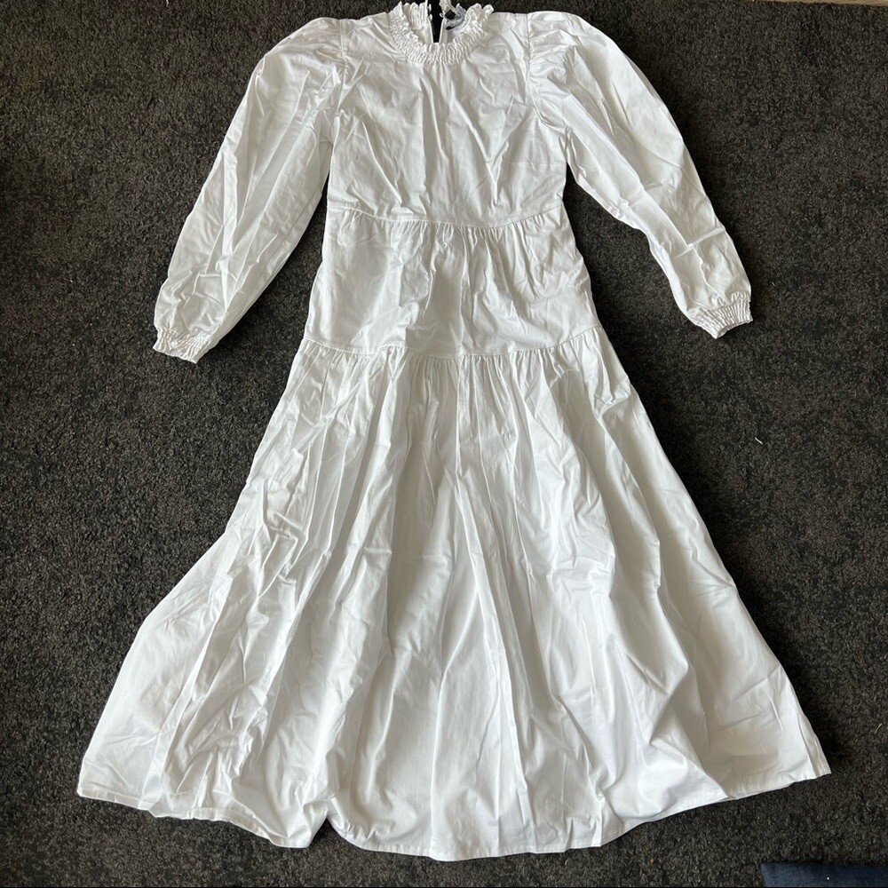 danielle bernstein Weworewhat puff sleeves maxi dress xs New July Sale