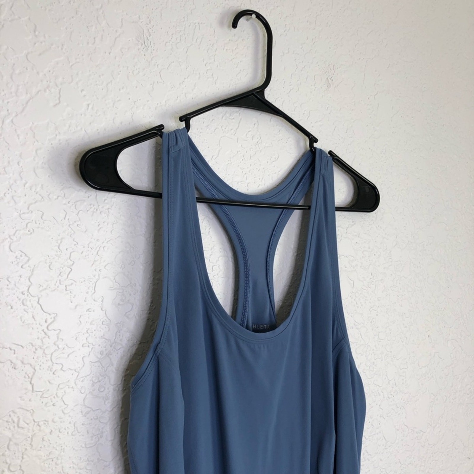 Athleta On My Way blue racerback sleeveless athletic dress size Extra Large XL