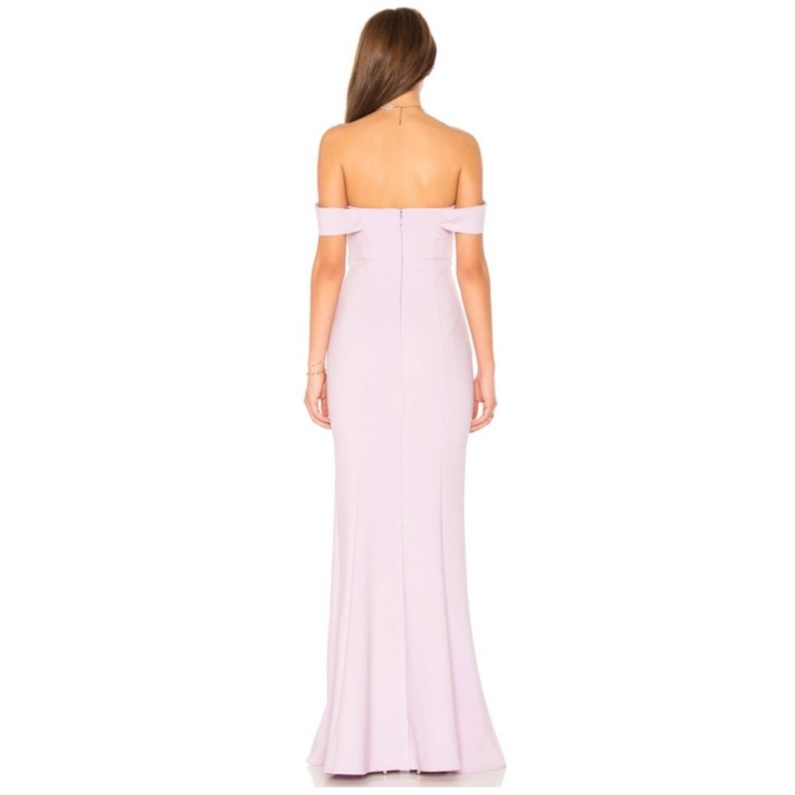 Likely light purple sweetheart neckline off shoulder maxi dress size 4