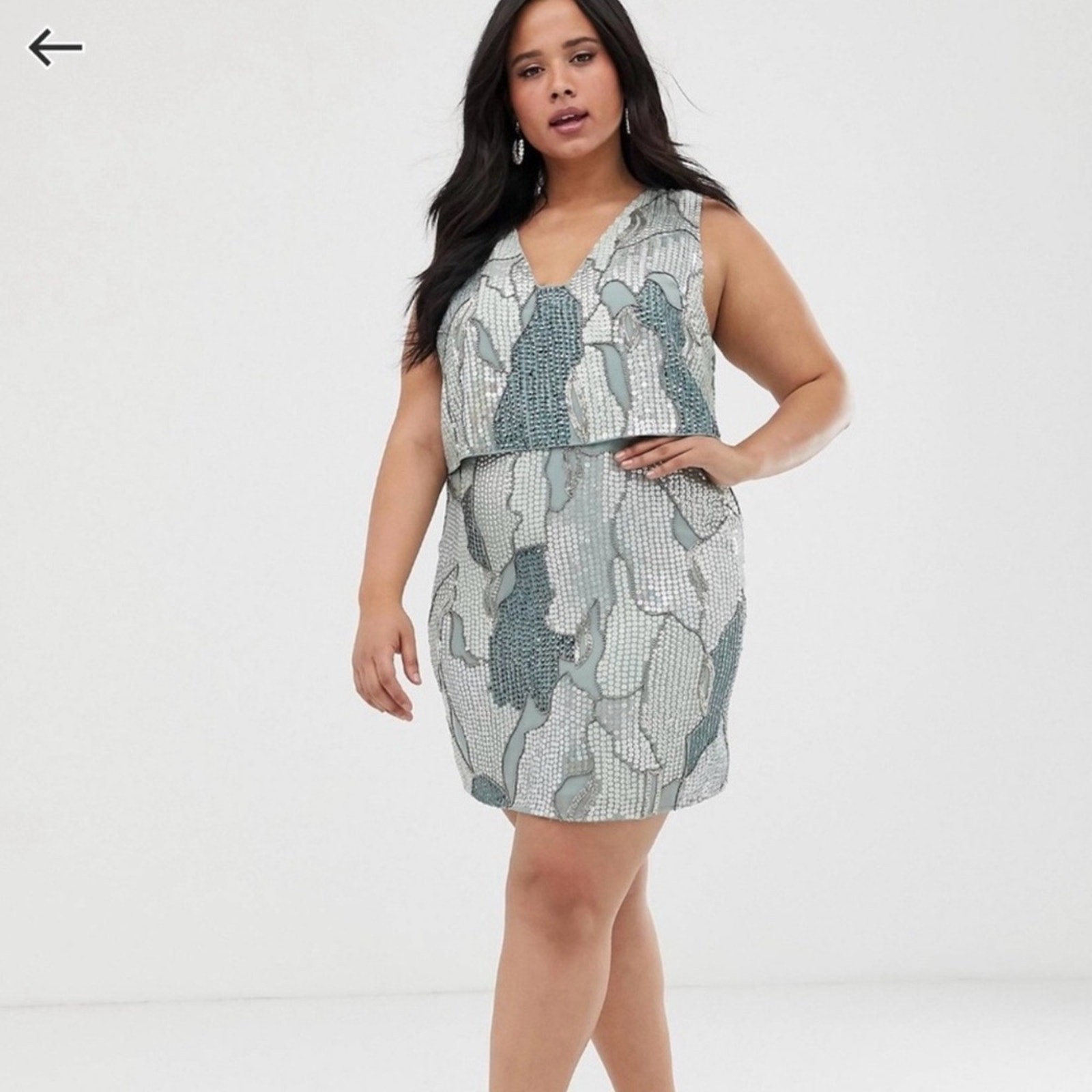 Plus Size Cocktail Dress 1X Art Deco Semi Formal 18 Retro XXL Dress 2X Cruise