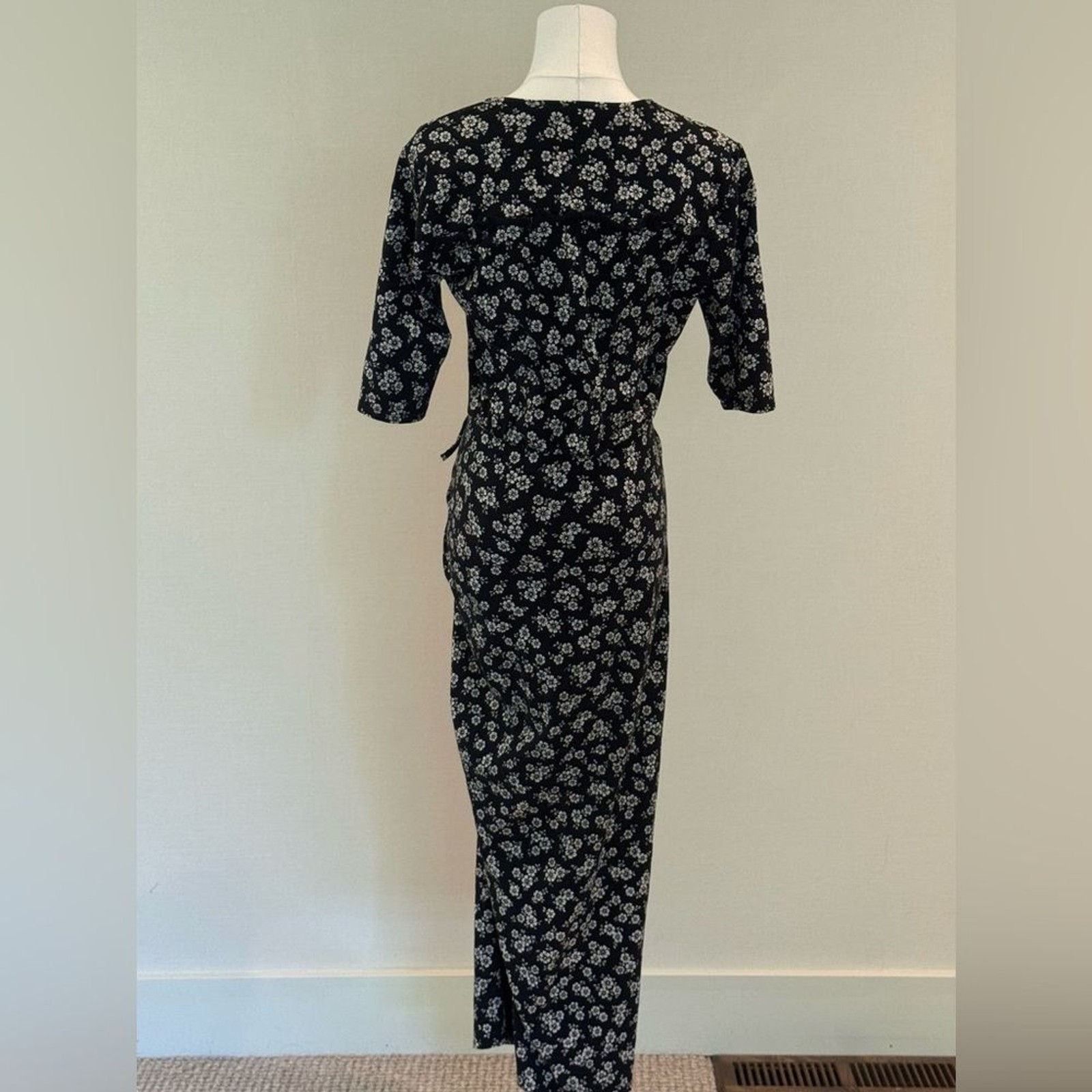 NWOT Veronica Beard Mariposa B&W Floral Dress Size S (Retail $298)