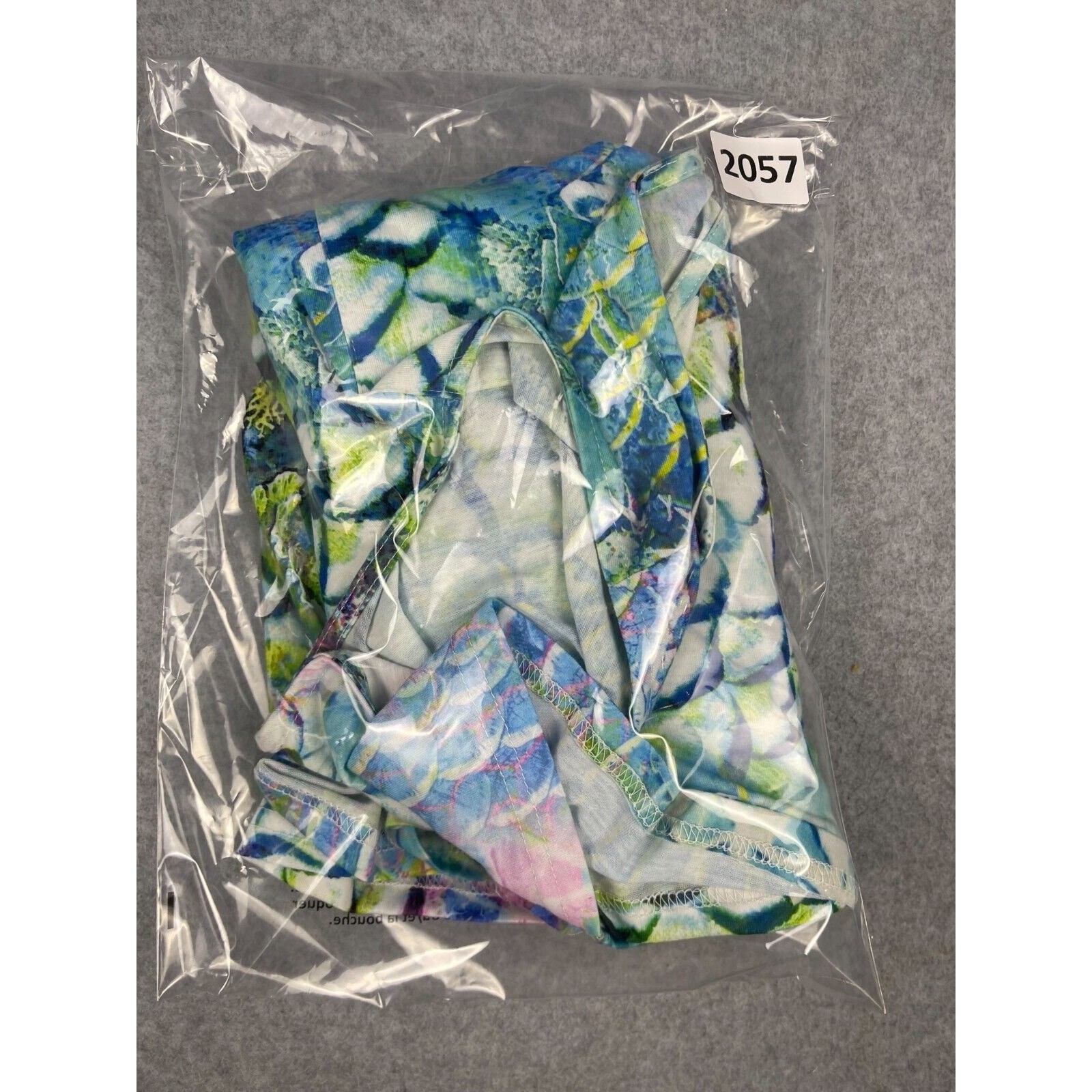 Smash Snake Print Sleeveless Bodycon A-Line Dress Size S Green Blue