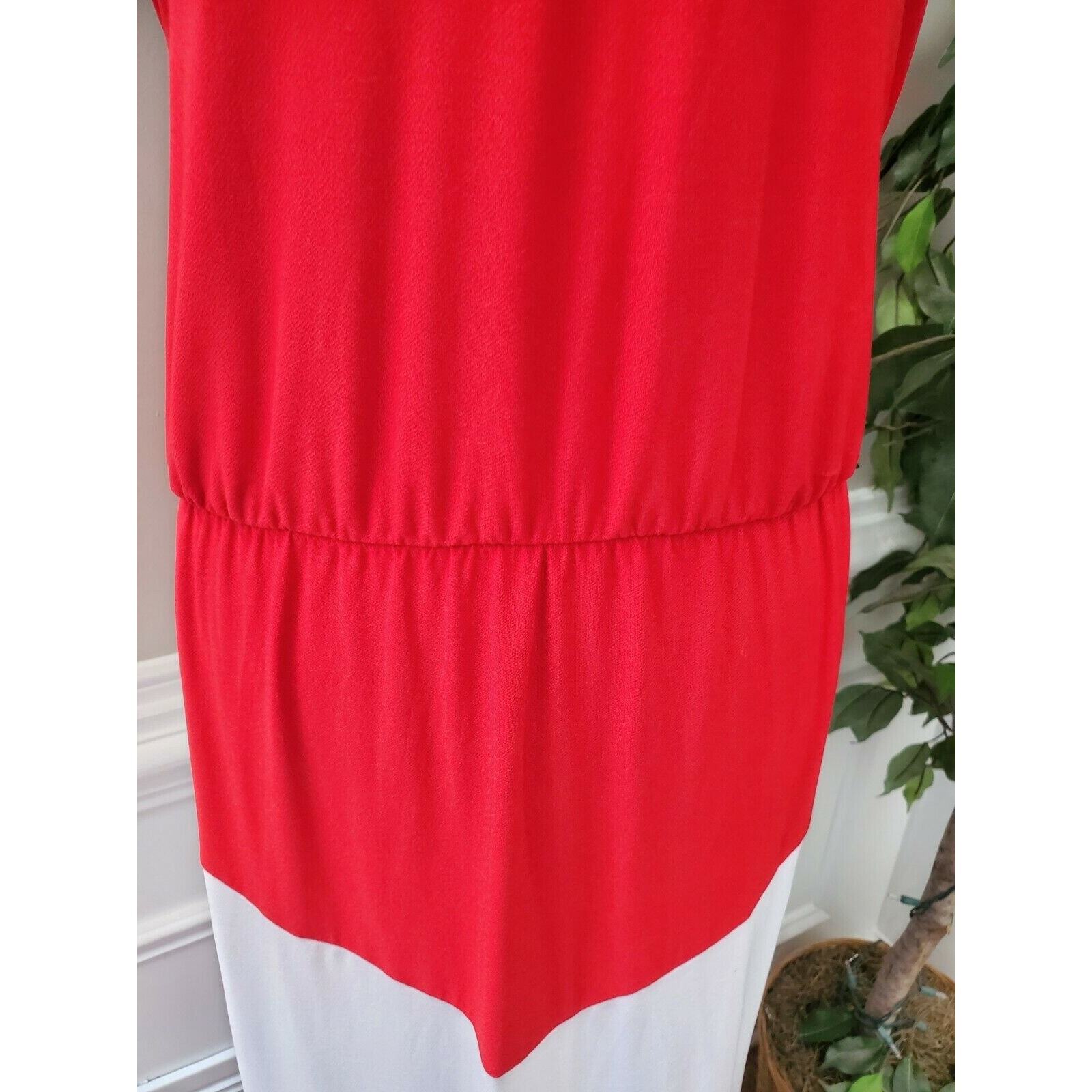 Rouge Women’s Multicolor Polyester Round Neck Sleeveless Long Maxi Dress Size 2X