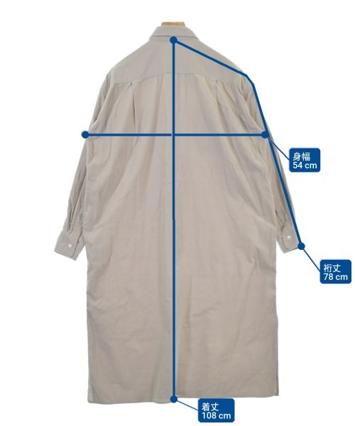 JOURNAL STANDARD relume Shirt Dresses Beige 36(Approx. S) 2200700249060