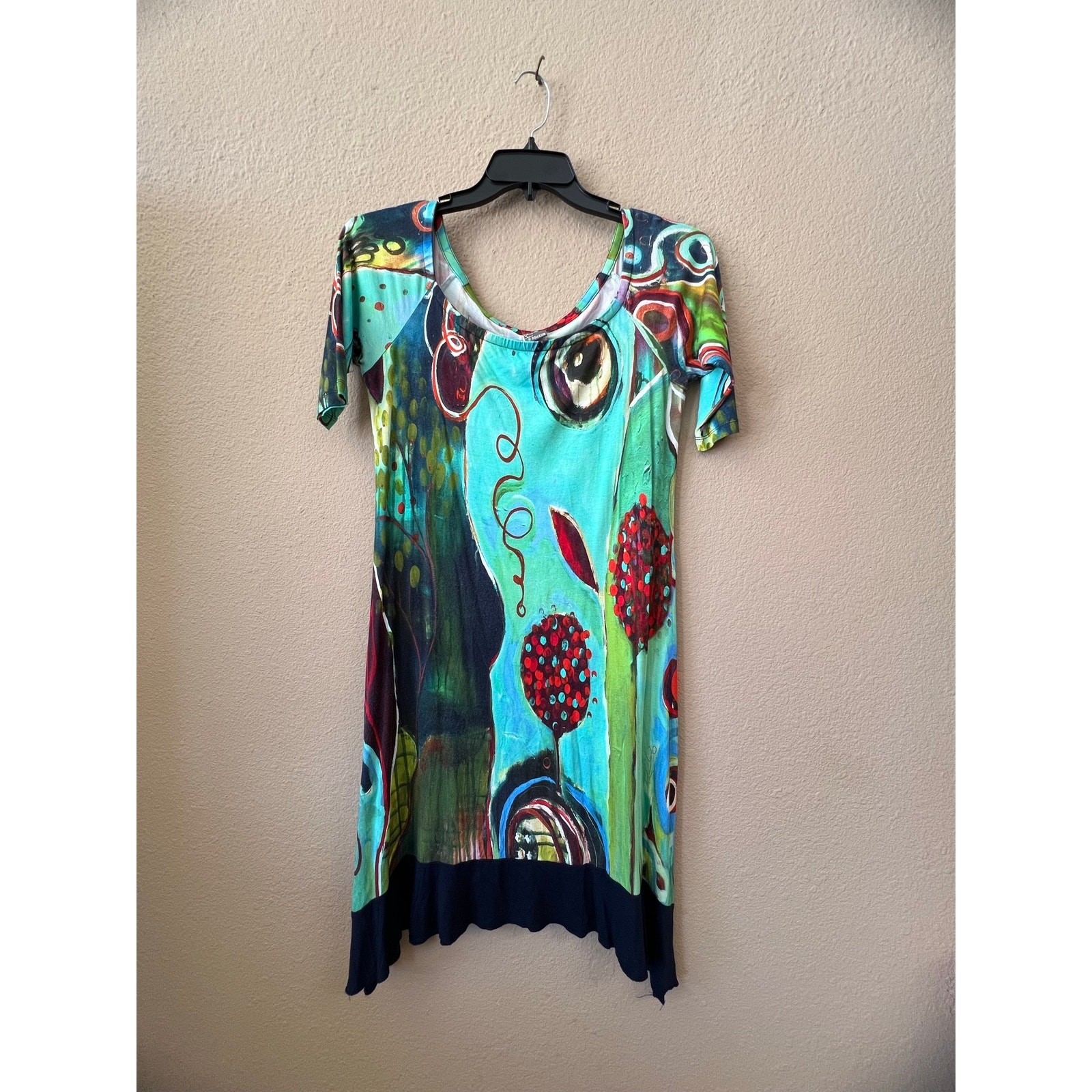 Simply Art by Dolcezza abstract designer dress size M