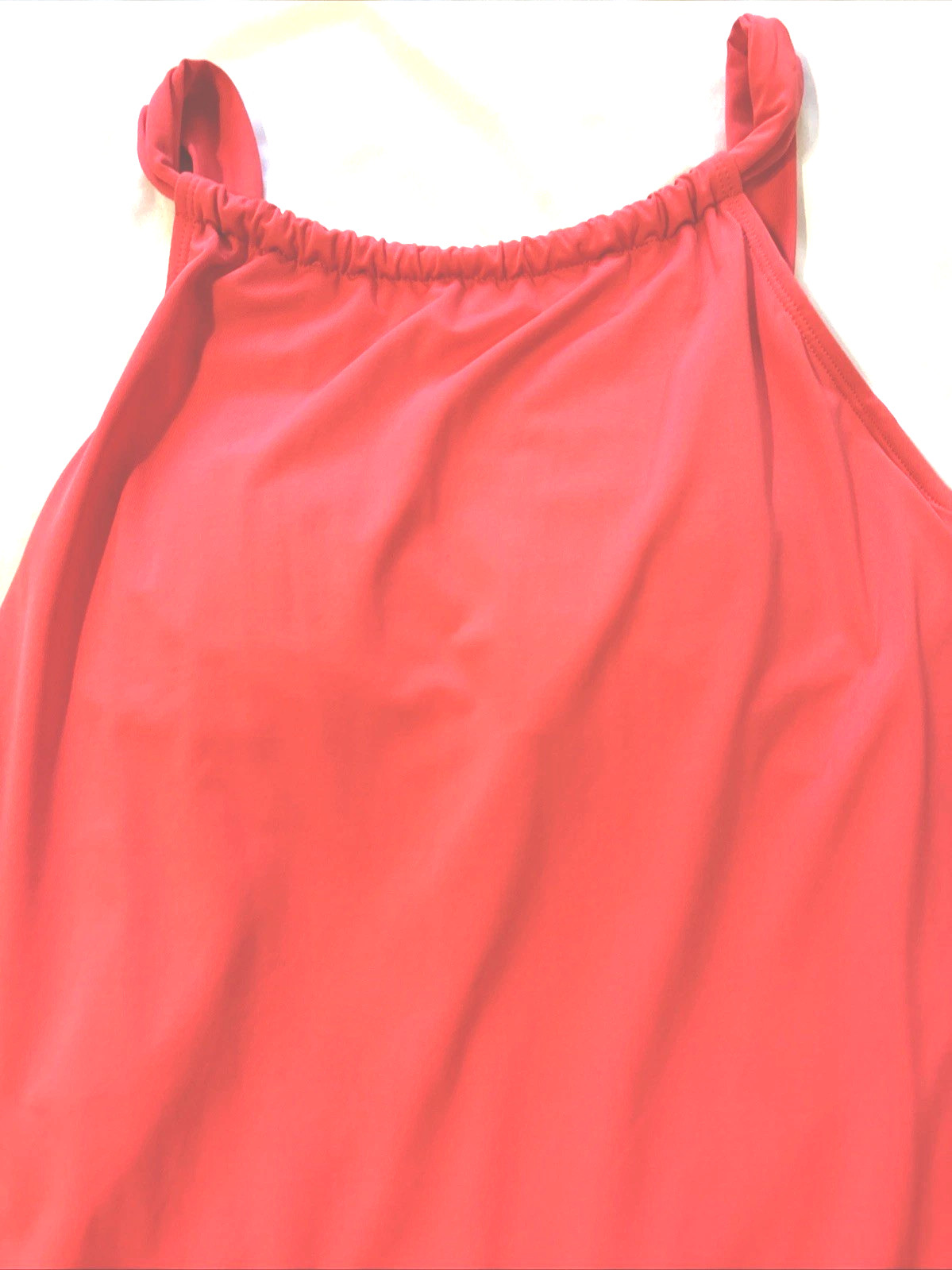Athleta Kokomo Swim Dress Halter Tie Back Padded Built in Bra Swim Women’s Small