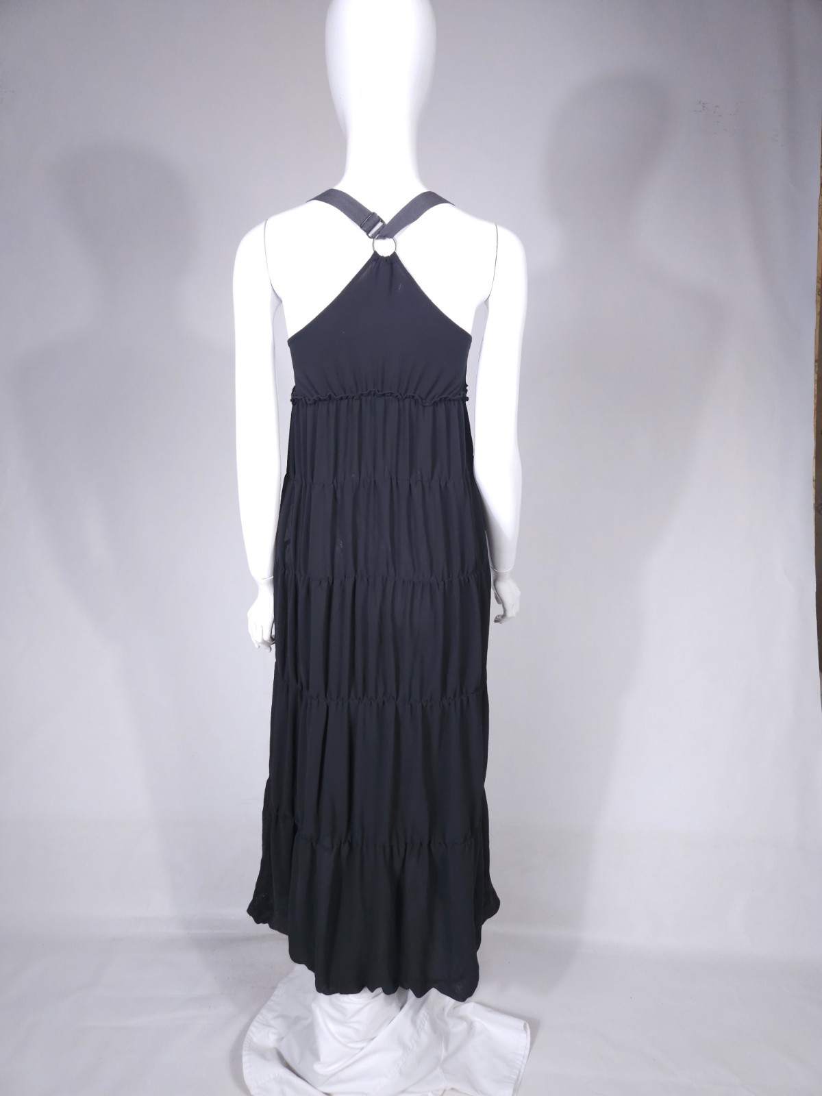 Cop Copine Halter Dress Sleeveless Long Maxi size 40/L