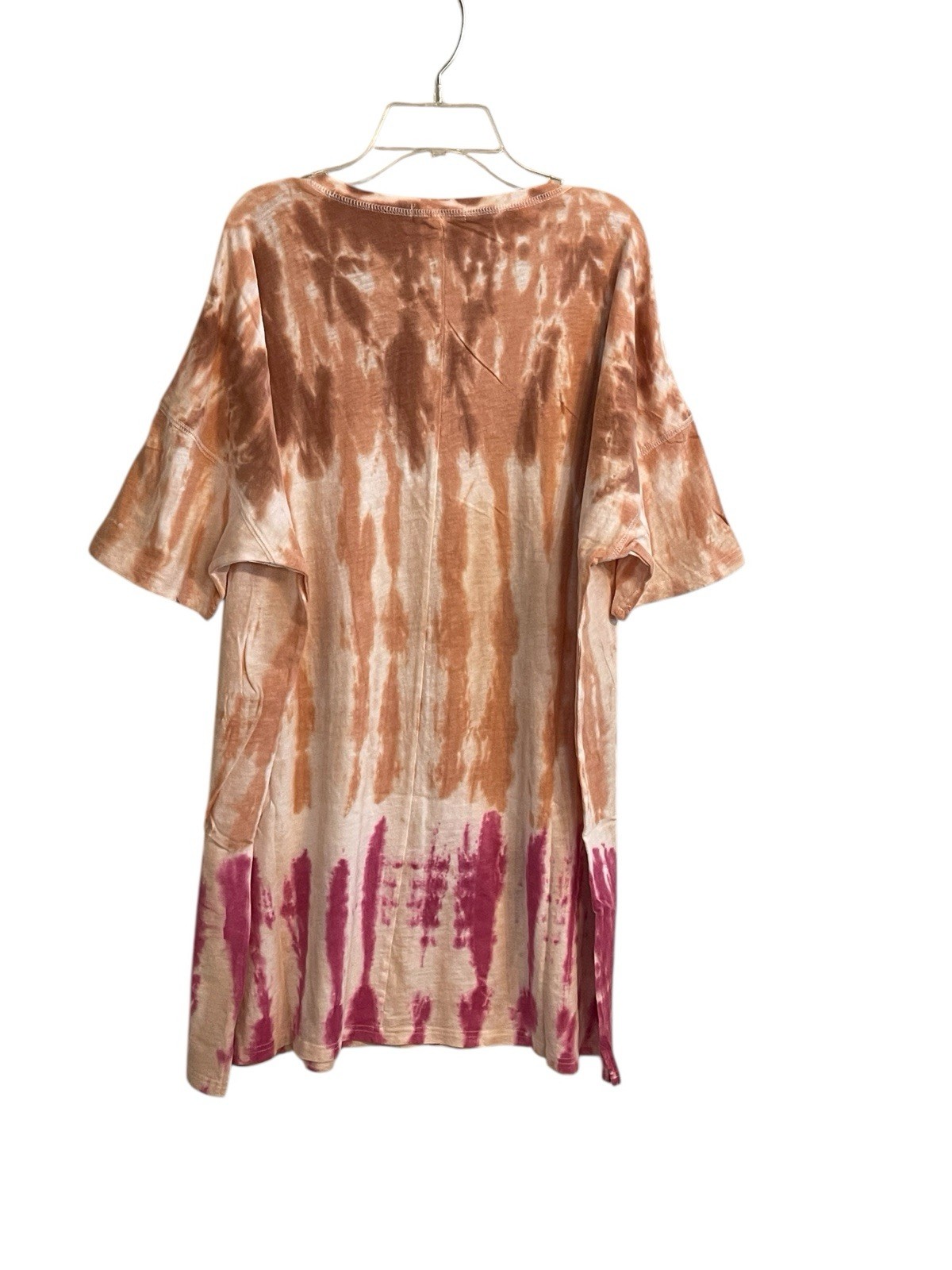 NWT Z Supply Sahara Delta Tie Dye Short Sleeve T-Shirt Dress Size Medium Boho