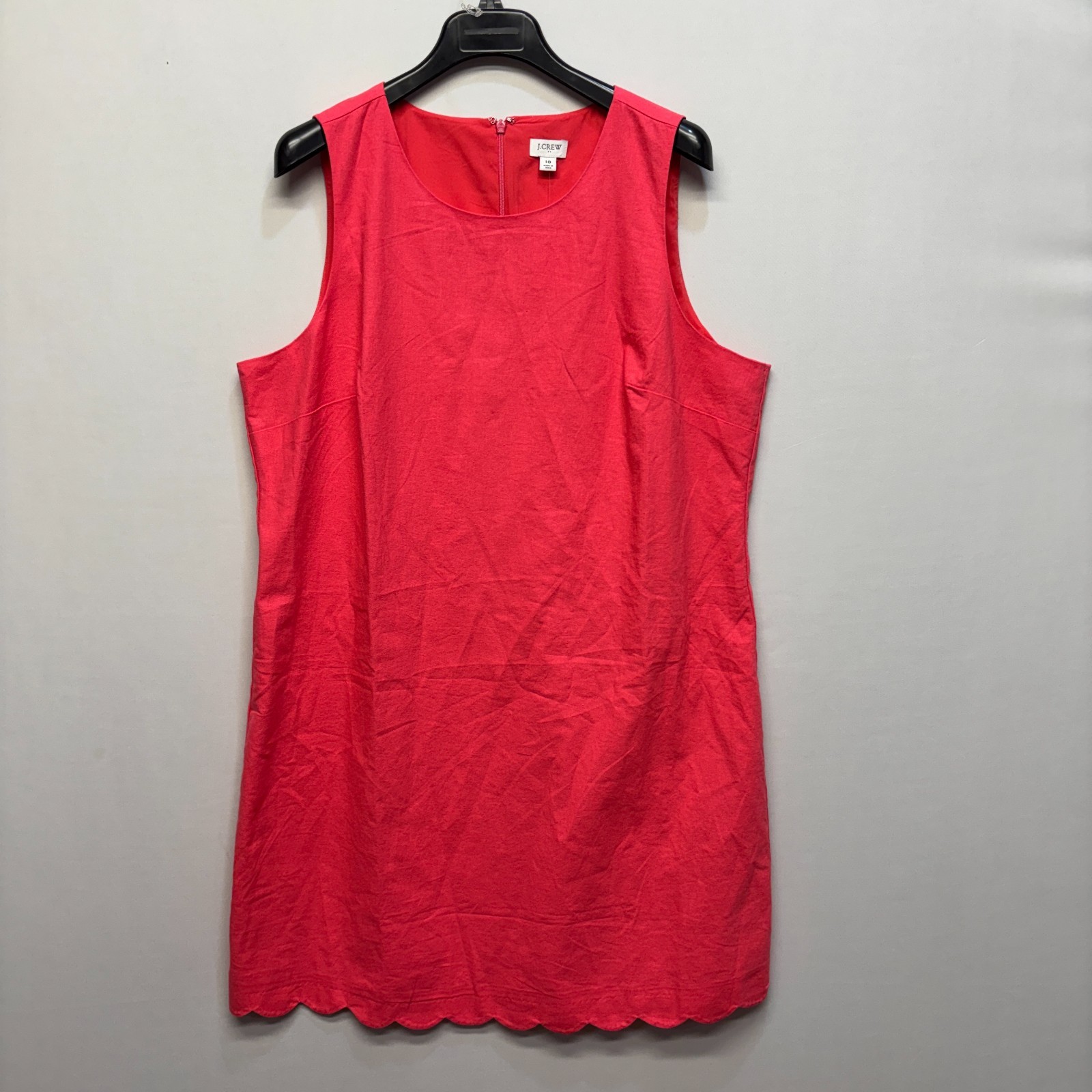 NWT J. Crew Women Sleeveless Shift Dress Size 18 Linen Blend SP24 C086 -11