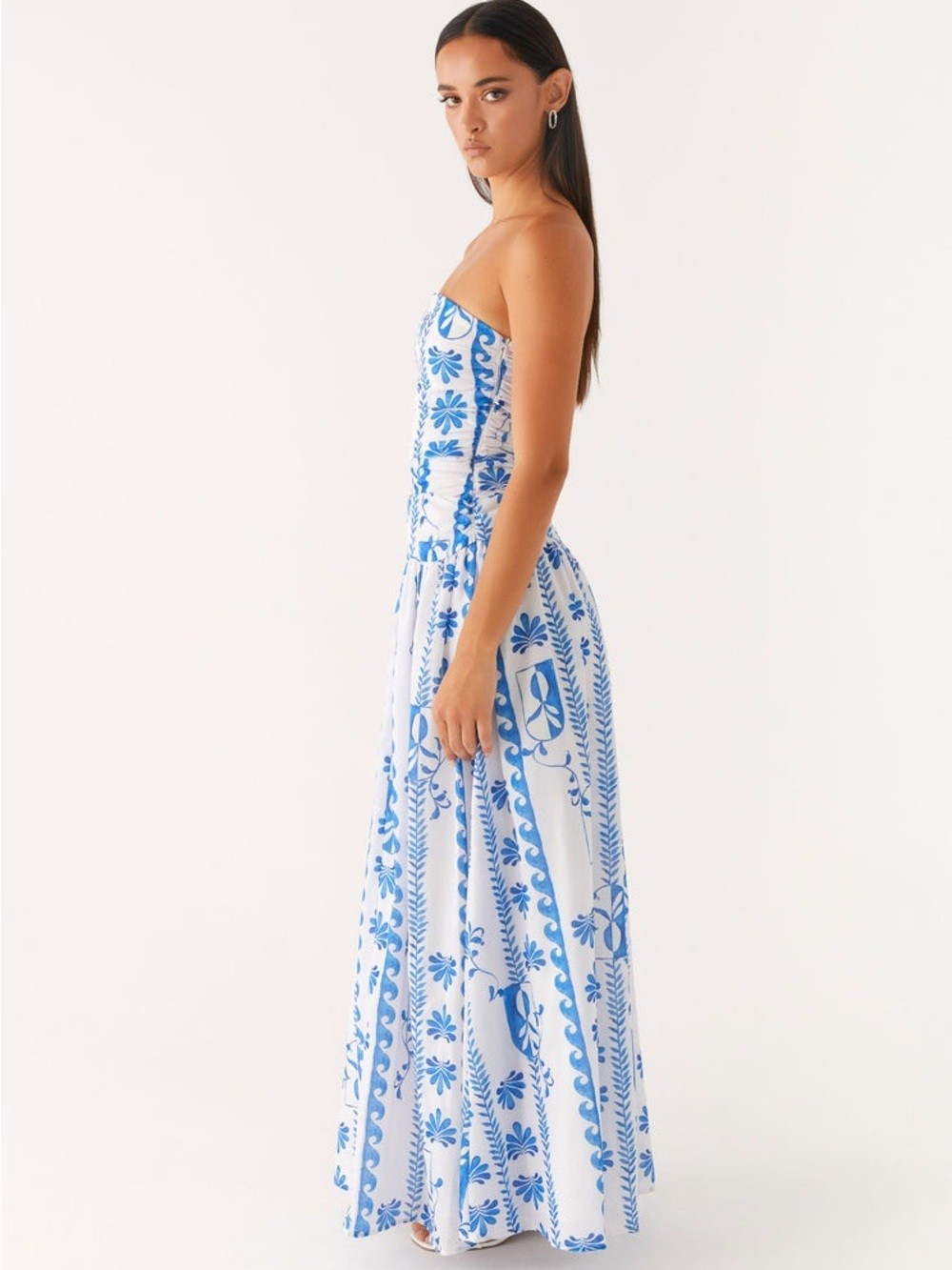 NWT Peppermayo Carmel Maxi Dress in Floral Wave Size US 0