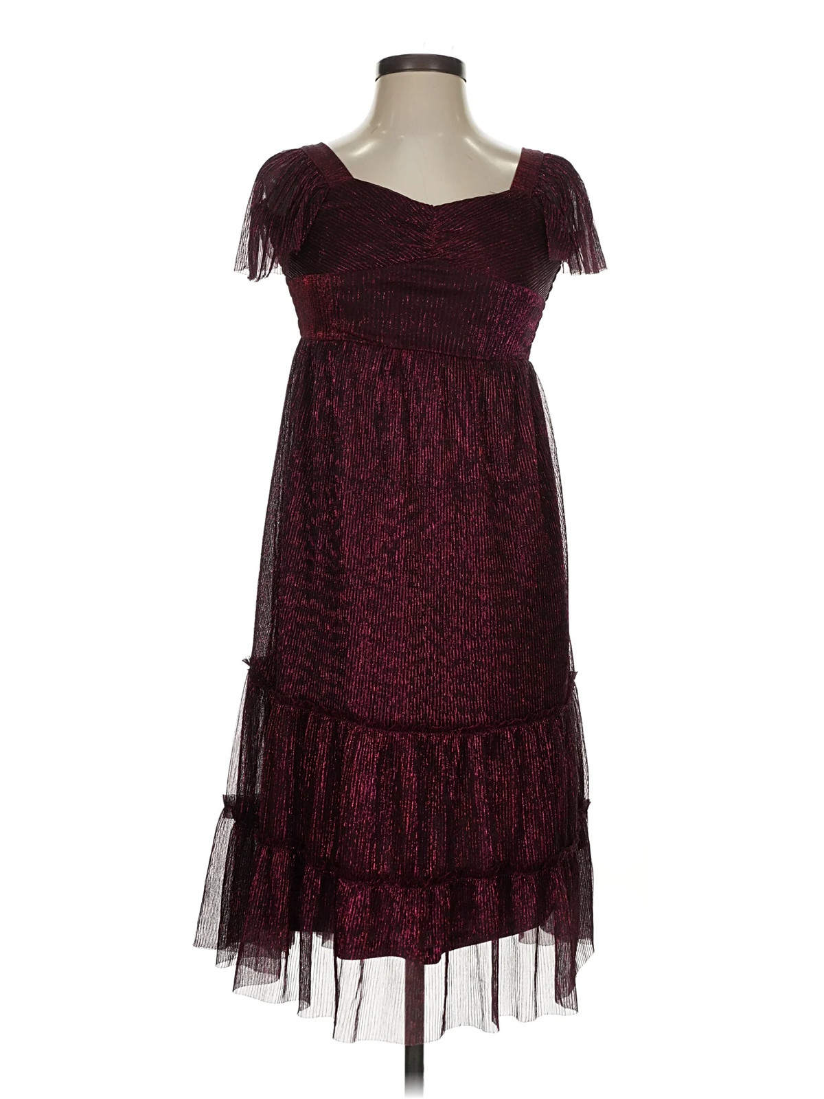 Zunie Women Red Cocktail Dress 8