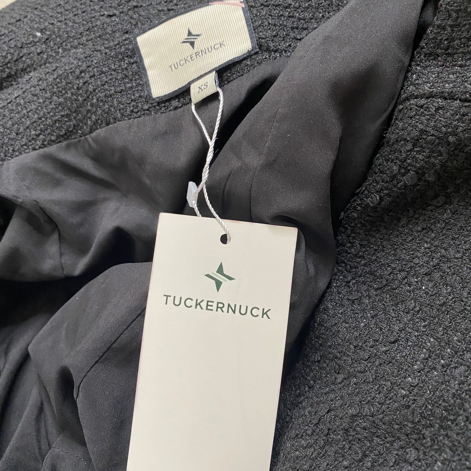 NWT Tuckernuck Tweed Blanche Black Dress – XS