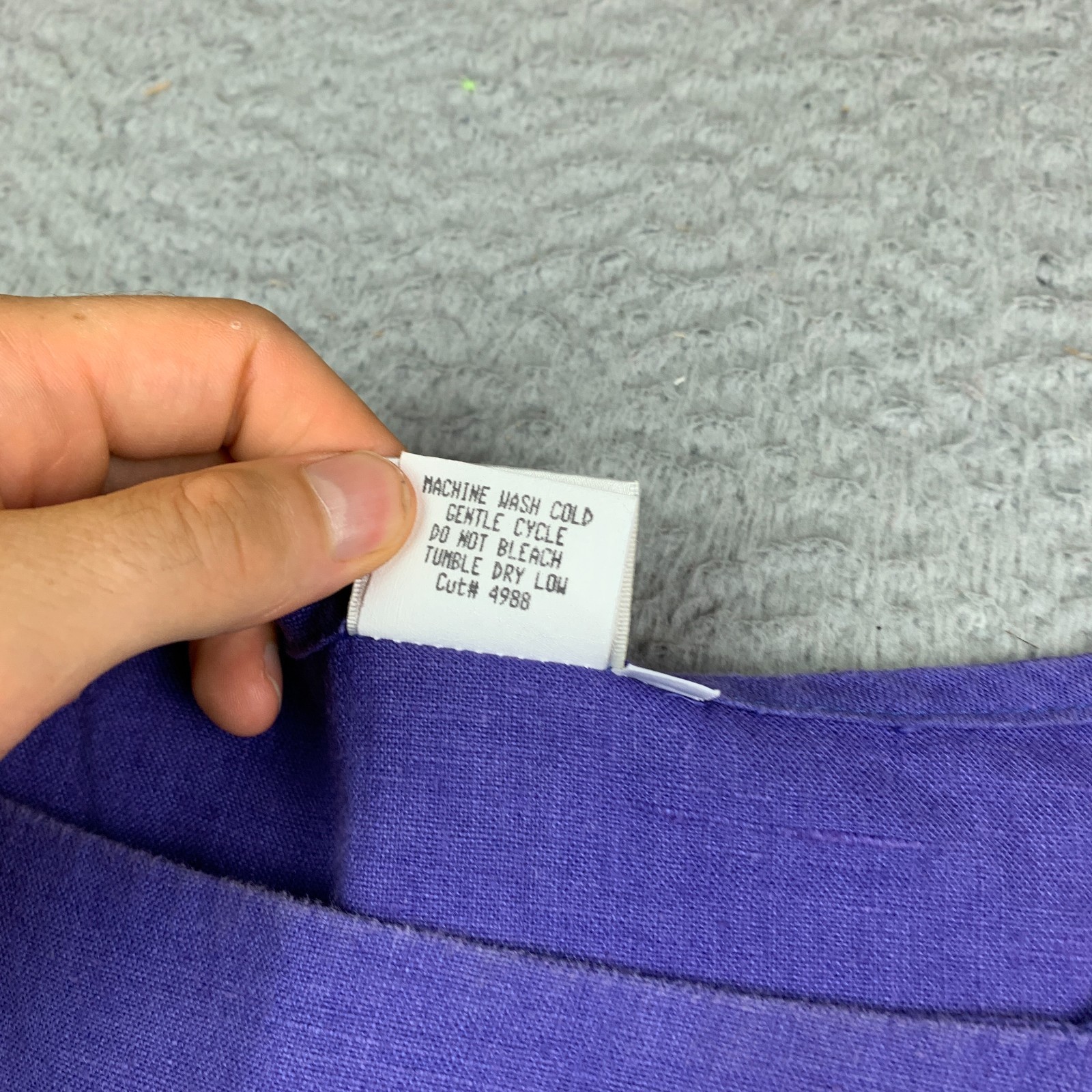 Match USA 100% Linen Maxi Dress Button Side Size 4 USA Vintage Square Neck