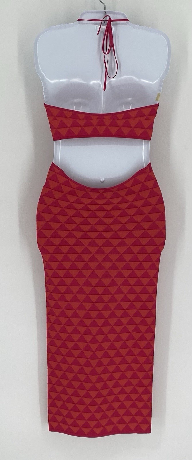 Solid & Striped Women’s Kiana Dress Plaited Texture Size XS Pink/Coral NWT