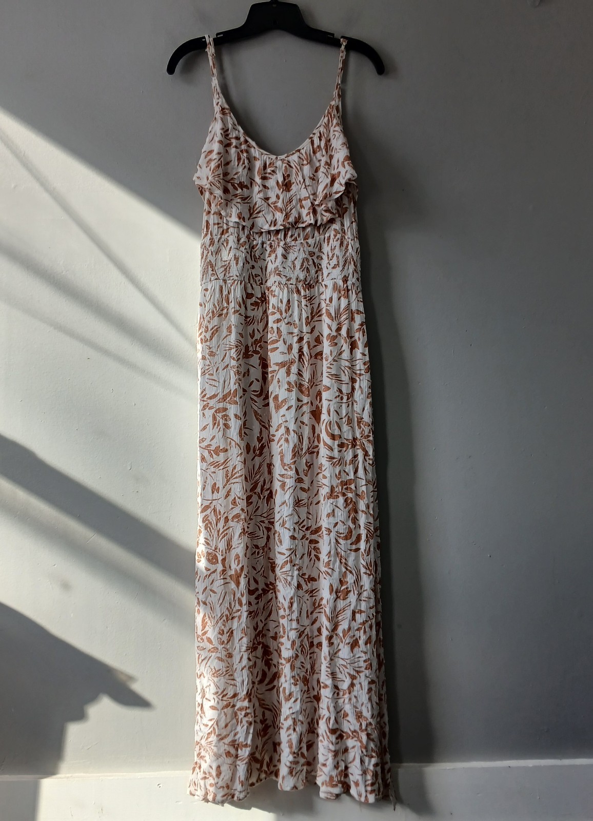Promesa Women’s Size Large Maxi Dress Floral Sleeveless Strappy Floral Lined
