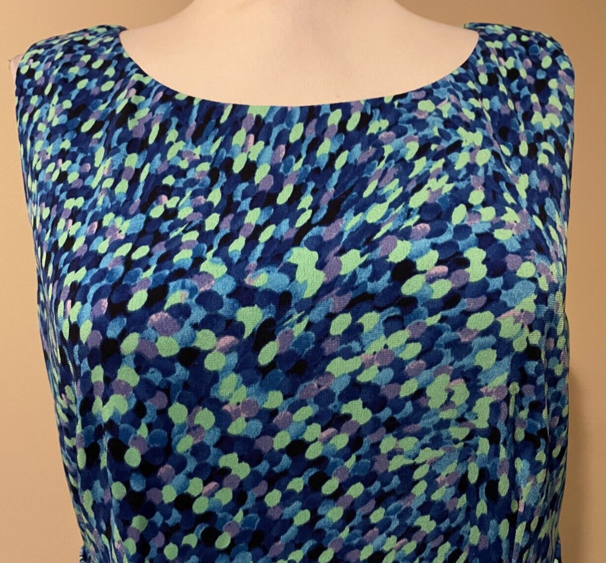 LAURA JEFFRIES Womens Multicolored Dress NWT – Sz 12