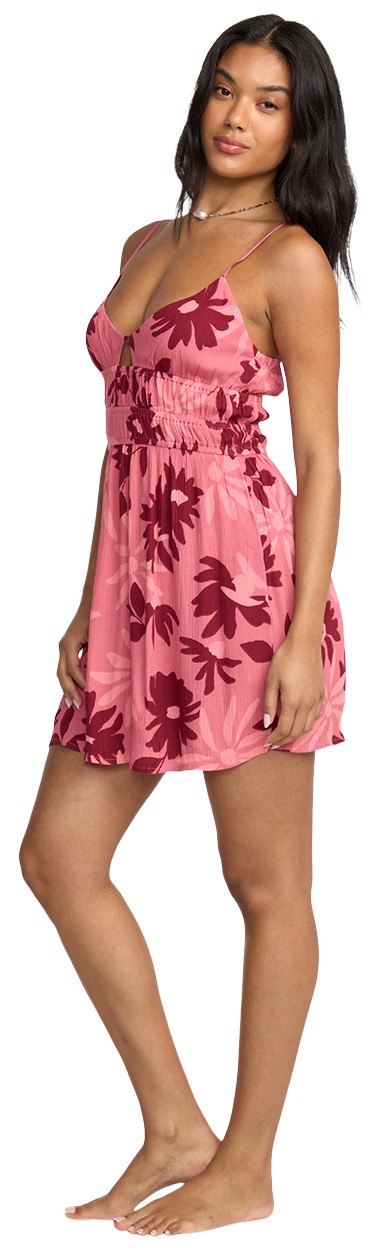 Billabong Rays All Day Mini Dress – Mauve Rose – New