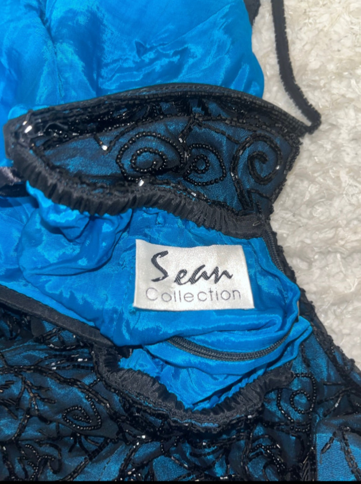 Sean collection beaded dress