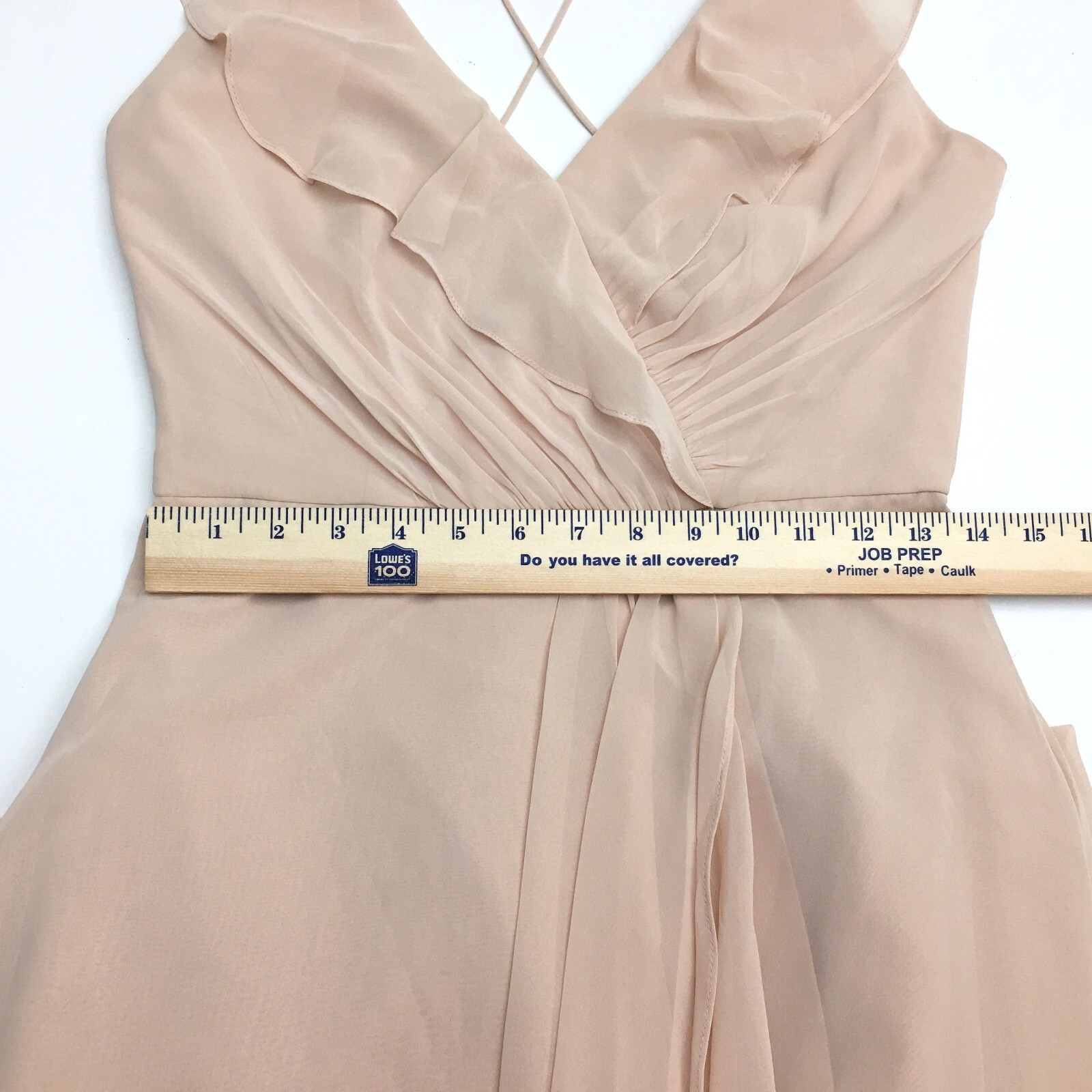 NEW Jenny Packham Gown Blush Pink Full Length style JP1006 size 6