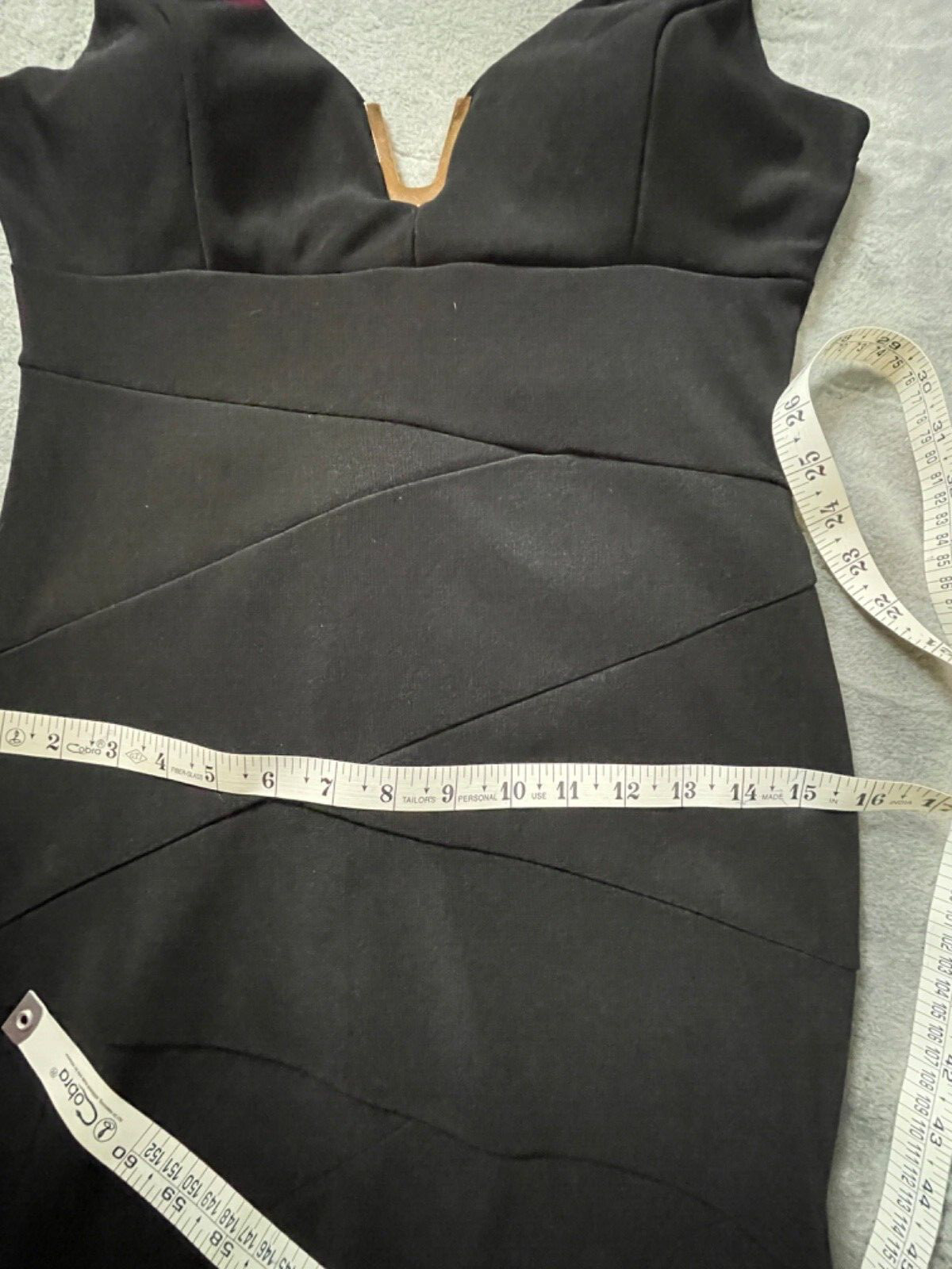 Emerald Sundae Womens Dress M Black Built-in Bra Stretchy Sheath Cocktail Sexy