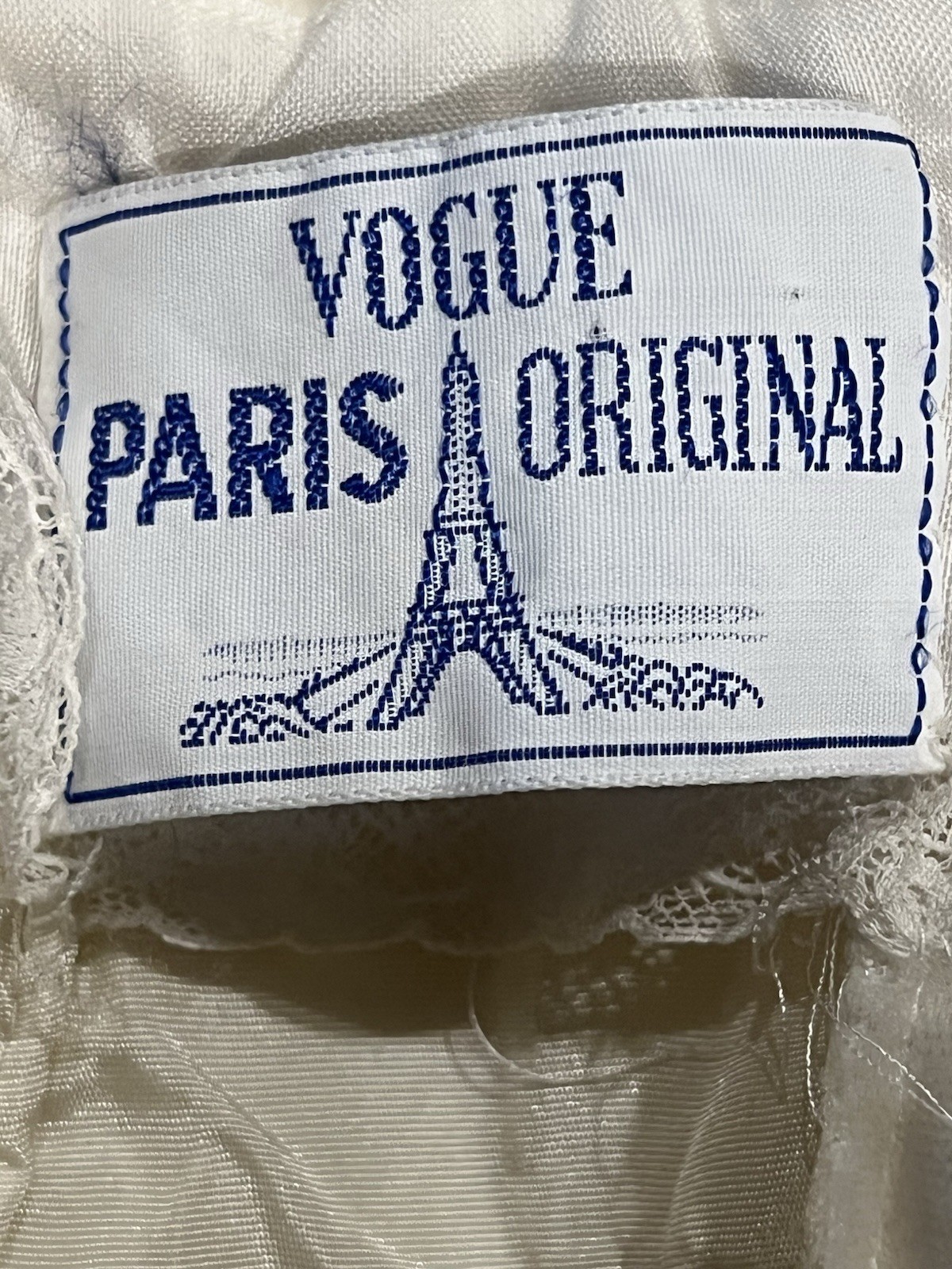 Vintage Vogue Paris Original Formal Occasion Dress