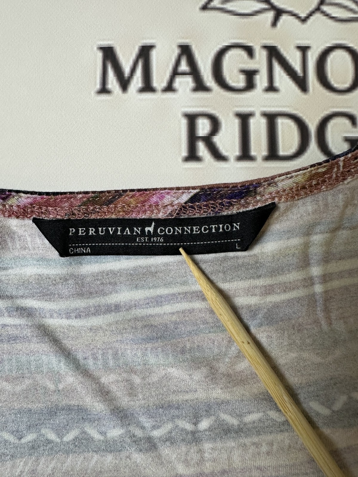 Peruvian Connection Monserrato Maxi Dress Size L