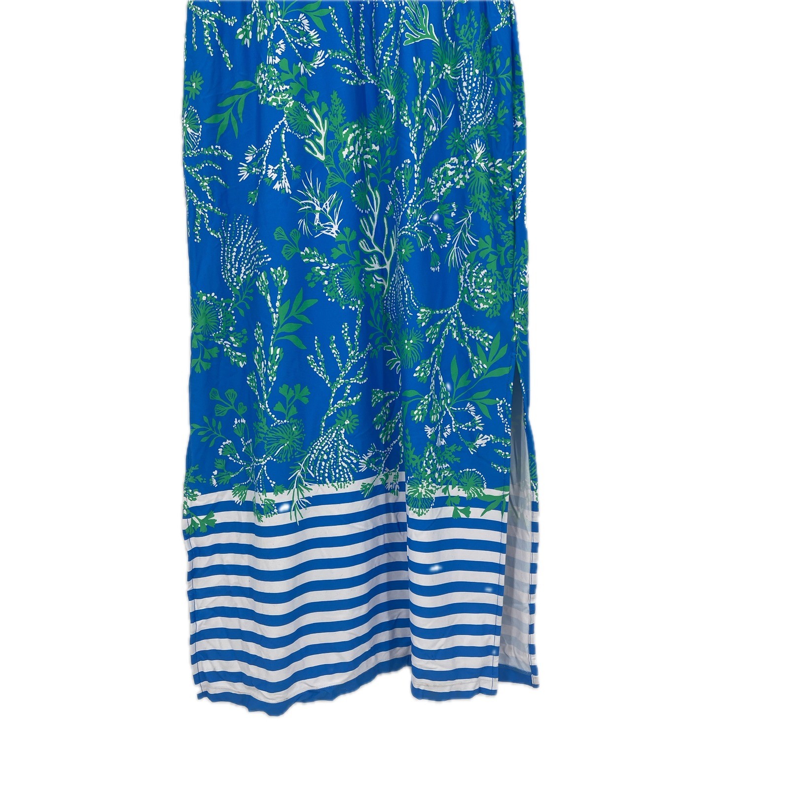 Lilly Pulitzer Seralina UPF 50+ Briny Blue A Bit Salty Engineered Dress S