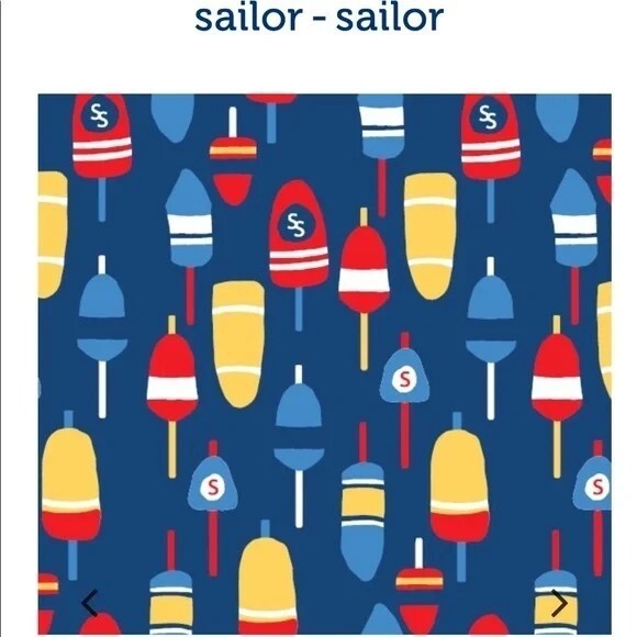 Sailor Sailor Novelty Print Nautical Themed Buoys UPF 50+ Women’s Dress Sz XS