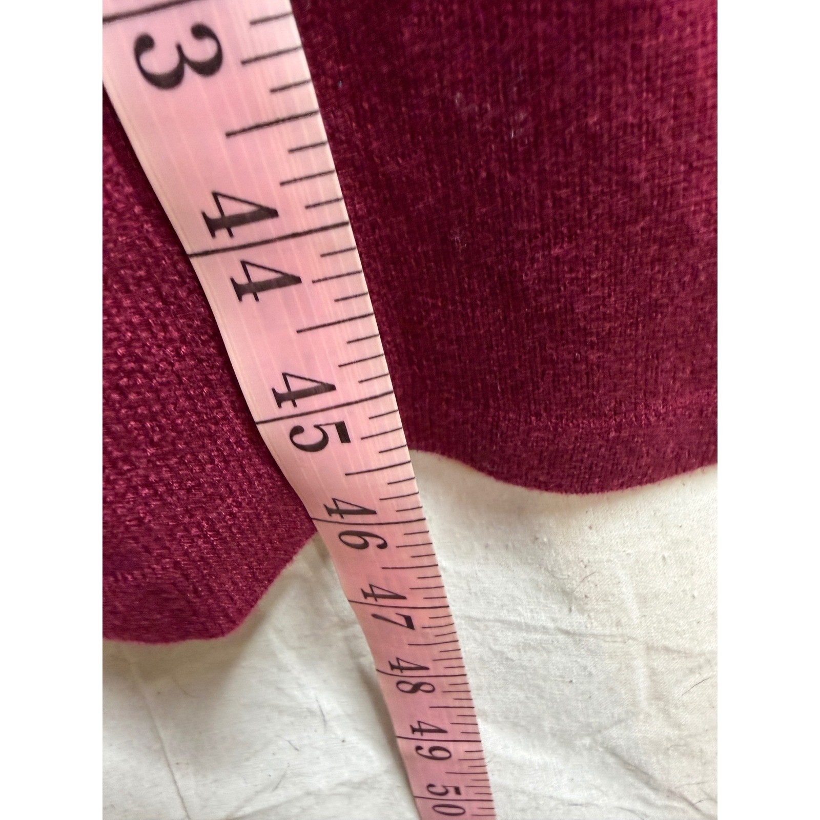 NWT Maia Womens Long Sleeve Midi Sweater Dress Size XL Wine Red