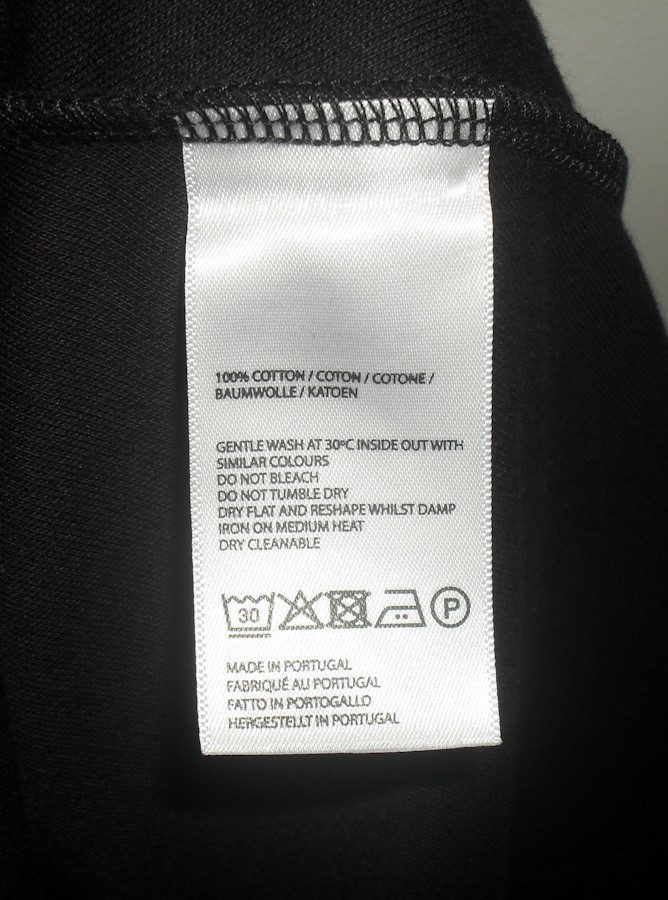 SUNSPEL – Long Strap Dress Interlock Black Cotton Size 2 = 38