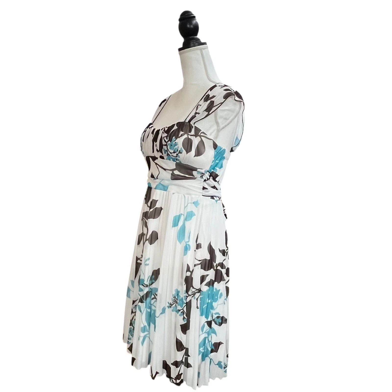Speeckless Women’s Large Multicolored Floral Fit & Flare Dress Sleeveless