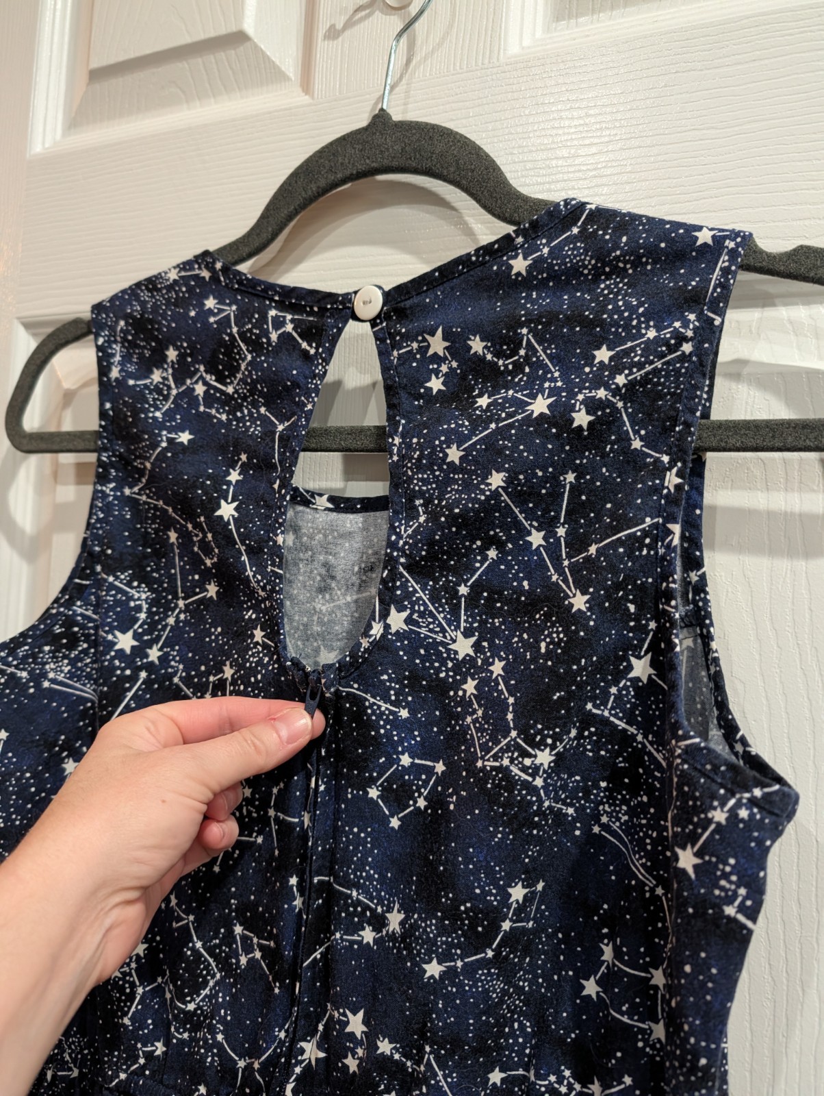 Retrolicious Constellation Celestial Dress Large Stars Galaxy Retro USA Glows!