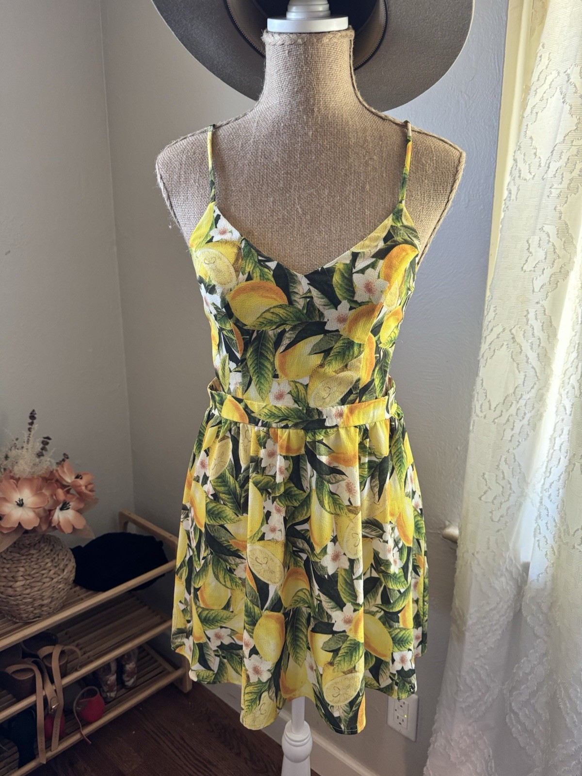 Show Me Your Mumu Women’s Lemon Mini Dress Size M