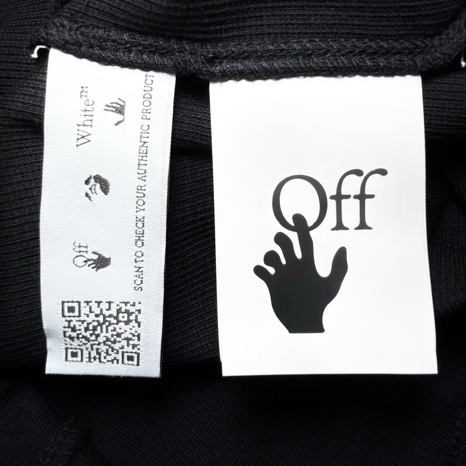 Off-White Women’s Off Stamp Basic Rib Dress in Black Size IT 40 / US 4