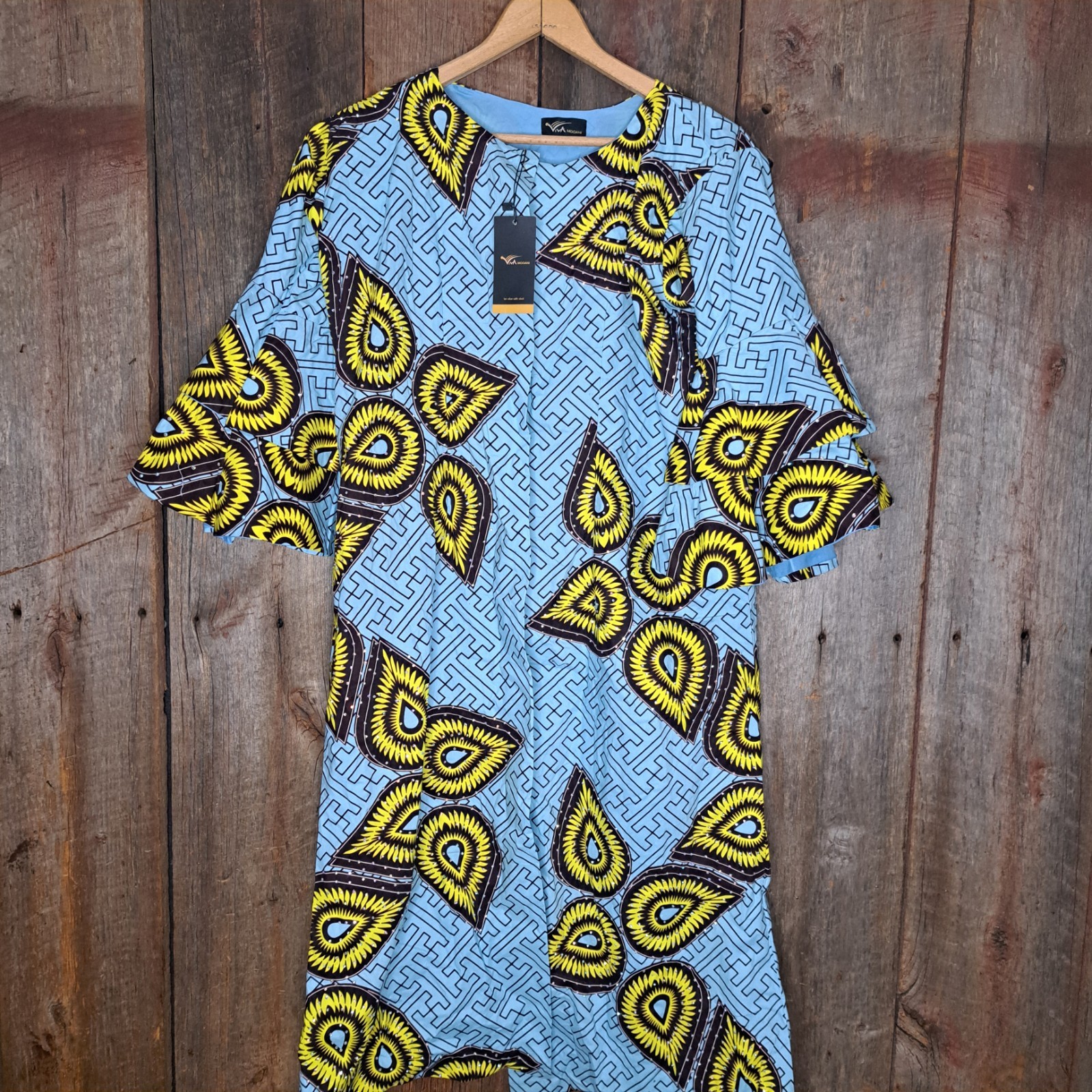 Heritage Chic Ankara Fashion Kaftan Maximalist Bling Women’s OSFM One Size