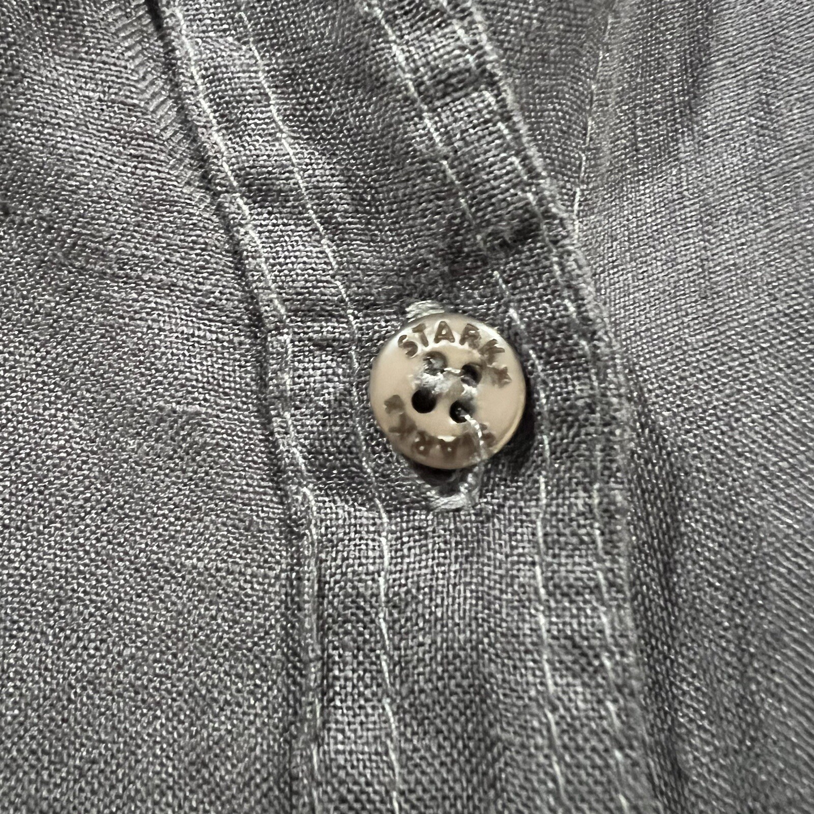 Stark x Women’s Linen Button Down Shirt Dress Size Large