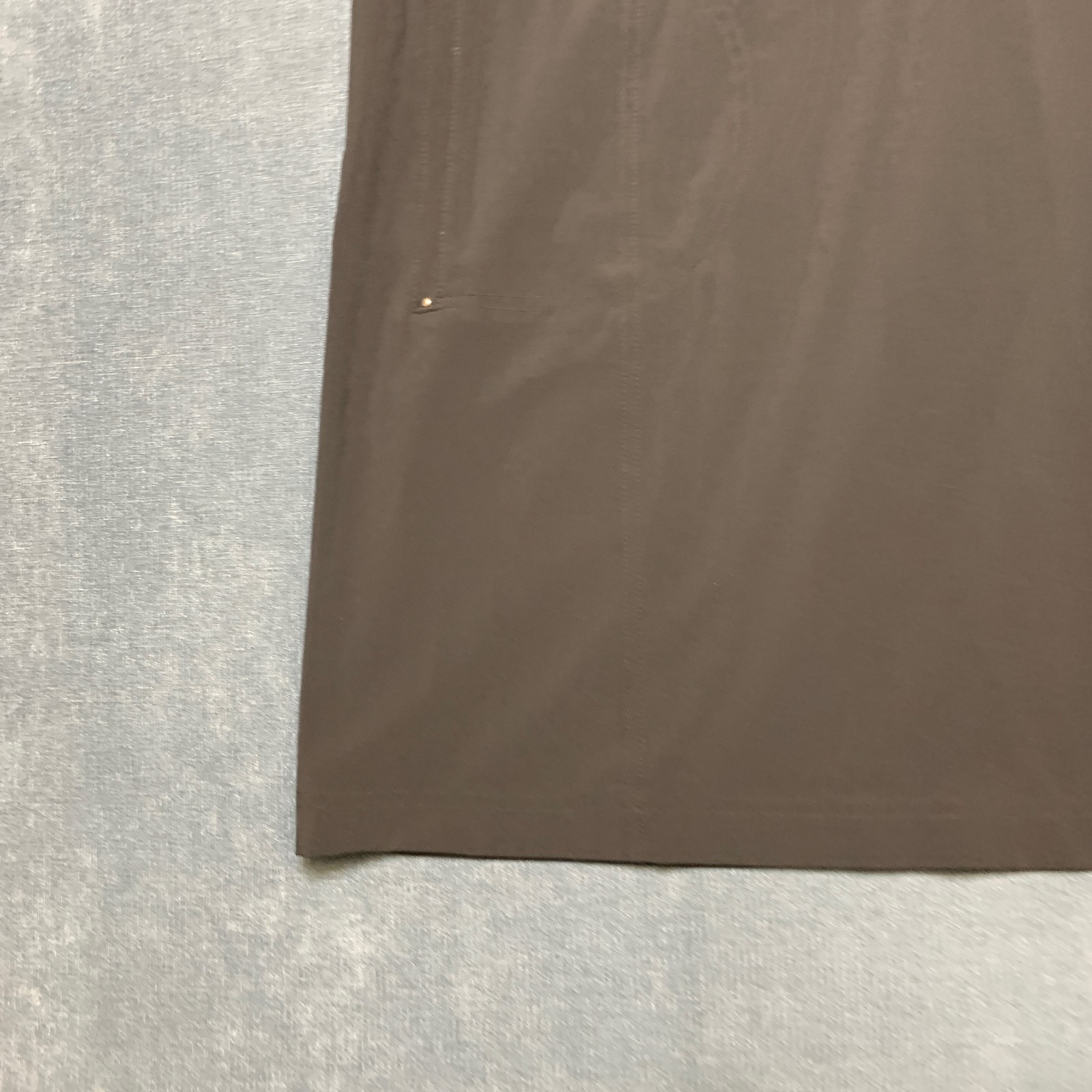 Weekends by Chico’s Elena Elbow Shift Dress Womens 3 Black 1/4 Zip Everyday Wear