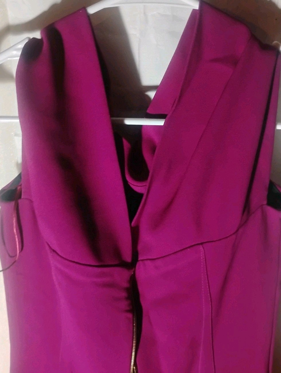 NWT Roland Mouret x Selfridges Magenta Pink Cocktail Dress Size US 4 / UK 8